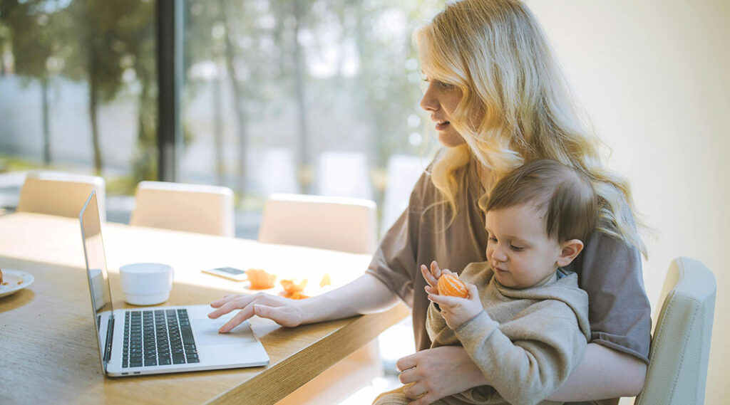 equilíbrio entre parentalidade e trabalho