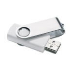 Usb personalizados baratos e efetivos cor branco