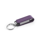 Porta-chaves usb personalizadas para empresas cor violeta