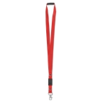 Lanyard USB personalizado com pen USB incorporada Lanyard USB cor vermelho