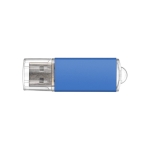 Memória Usb personalizada barata com tampa cor azul