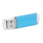 Pen USB personalizada barata com tampa transparente USB Metalcolor