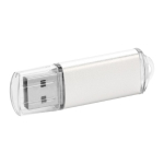 Pen USB personalizada barata com tampa transparente USB Metalcolor