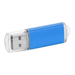 Pen USB personalizada barata com tampa transparente USB Metalcolor