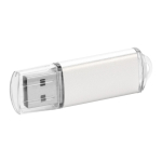 Pen USB personalizada barata com tampa transparente USB Metalcolor