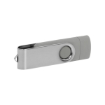 Pen drive personalizada versão OTG com ligação tipo C Techmate OTG-C cor cinzento