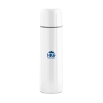 Termo personalizado económico de aço em cores vivas 500ml Colors cor branco vista principal