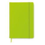 Cadernos personalizados baratos cor verde-lima