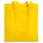 Sacos de tecido personalizados non-woven cor amarelo