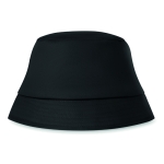 Chapéu publicitário de praia cor preto