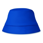 Chapéu publicitário de praia cor azul real