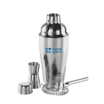 Set de coktail para oferecer com coqueteleira de 500ml Bartender vista principal