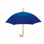 Guarda-chuva automático em poliester 190T com logo ø104 Basic cor azul quarta vista