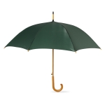 Guarda-chuva automático em poliester 190T com logo ø104 Basic cor verde