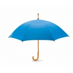 Guarda-chuva automático em poliester 190T com logo ø104 Basic cor azul real