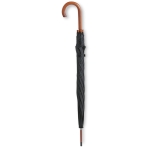 Guarda-chuva personalizado 23'' com cabo de madeira cor preto
