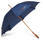 Guarda-chuva personalizado 23'' com cabo de madeira cor azul vista principal