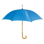 Guarda-chuva personalizado 23'' com cabo de madeira cor azul real