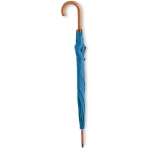Guarda-chuva personalizado 23'' com cabo de madeira cor azul real segunda vista