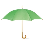 Guarda-chuva personalizado 23'' com cabo de madeira cor verde-lima