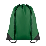 Mochilas de cordas personalizadas baratas cor verde