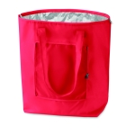 Saco térmico personalizado barato de poliéster 210T Fresh cor vermelho