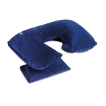 Almofada insuflável personalizável cor azul segunda vista