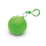 Impermeável publicitário em bola redonda cor verde-lima