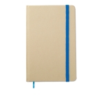 Caderno de bolso de material reciclado cor azul