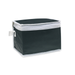 Refrigerador promocional de non-woven para 6 latas 80 g/m2 Basic Style cor preto