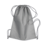 Mochila de cordas, em tecido ''non woven'' cor cinzento