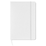 Cadernos personalizados de papel quadriculado cor branco
