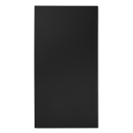 Bandana publicitária de microfibra cor preto segunda vista