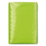 Pacote de lenços personalizados cor verde-lima