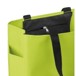 Sacos de compras personalizados cor verde-lima segunda vista