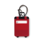 Identificador personalizado para mala de rodas cor vermelho