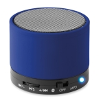 Coluna de som bluetooth circular colorido personalizado Soul cor azul real