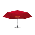 Guarda-chuva personalizado 21'' automático cor vermelho segunda vista principal