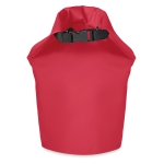 Saco a tiracolo impermeável em PVC com capacidade de 10L Bayside XL cor vermelho