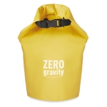 Saco a tiracolo impermeável em PVC com capacidade de 10L Bayside XL cor amarelo vista principal