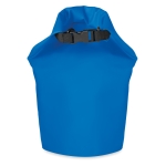 Saco a tiracolo impermeável em PVC com capacidade de 10L Bayside XL cor azul real