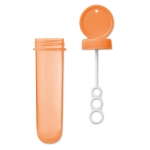Tubo de bolas de sabão para personalizar cor cor-de-laranja segunda vista