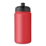 Garrafas personalizadas de plástico baratas 500ml Crossfit cor vermelho