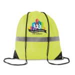 Mochila Roadwork cor verde fluorescente vista principal