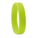 Pulseira de silicone personalizada cor verde-lima