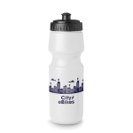 Garrafas desportivas personalizadas baratas com bocal 700ml Max cor branco vista principal