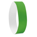 Pulseiras Tyvek personalizadas de 19 mm cor verde