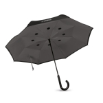 Guarda-chuva reversível de 23'' cor cinzento vista principal
