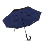 Guarda-chuva reversível de 23'' cor azul real vista principal