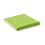 Toalha de microfibra personalizada cor verde-lima terceira vista